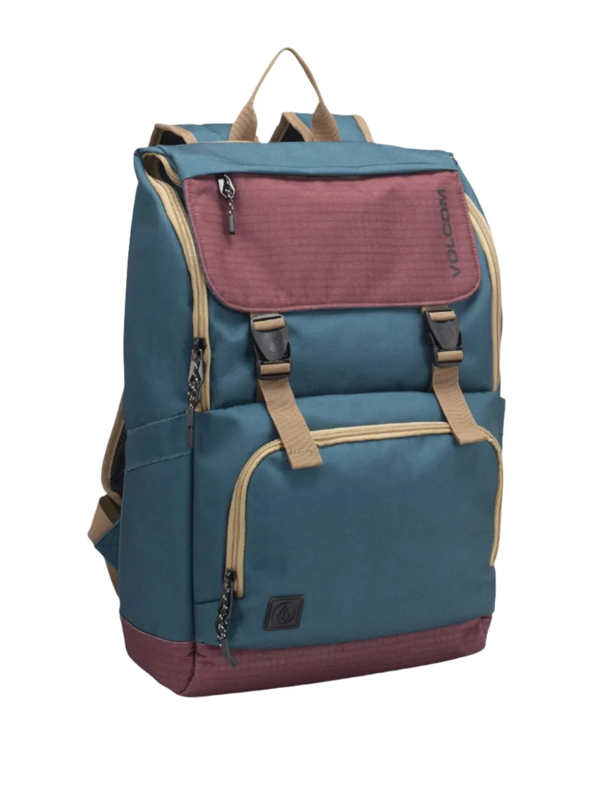 Volcom Merlot Charter Fold Over Backpack