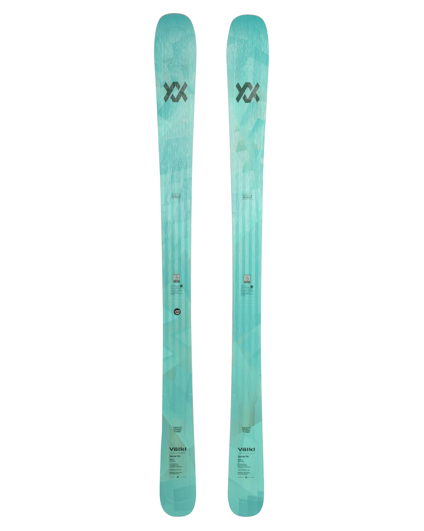 Volkl Secret 96 Flat Snow Skis - 2025 | Shop Skis at Trojan Wake Ski Snow & Snow Skiers Warehouse