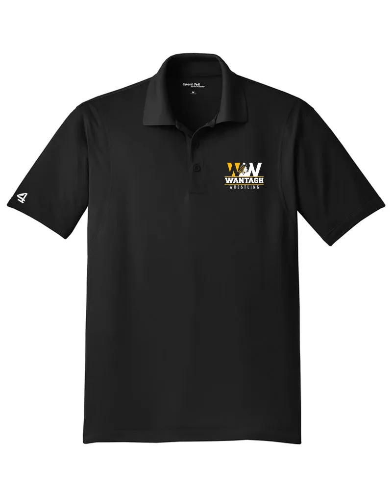 Wantagh Wrestling Match Day Embroidered Polo