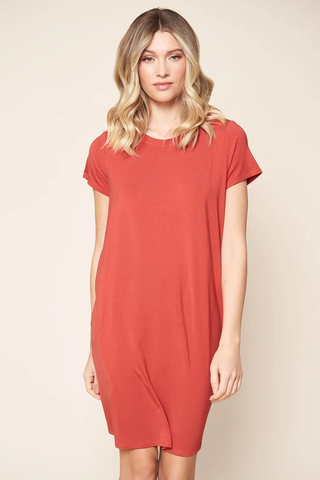 Weekender T Shirt Mini Jersey Knit Dress