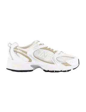 White and Gold New Balance MR530 Women's Sneakers