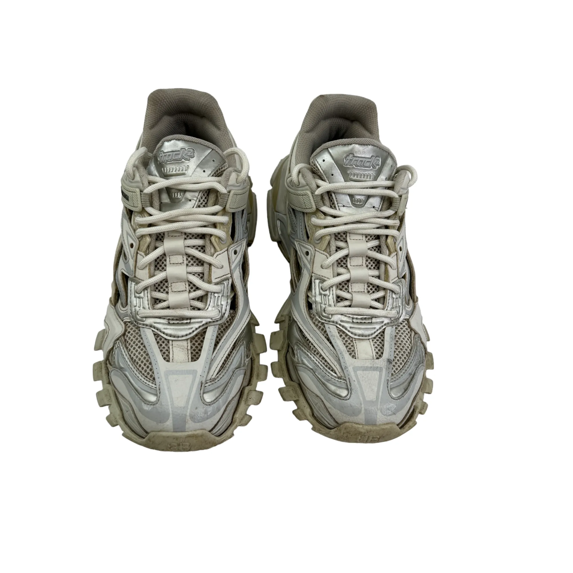 White Men's Track Trainers EU 42 UK 8.