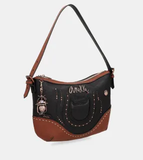 Wild oval shoulder bag