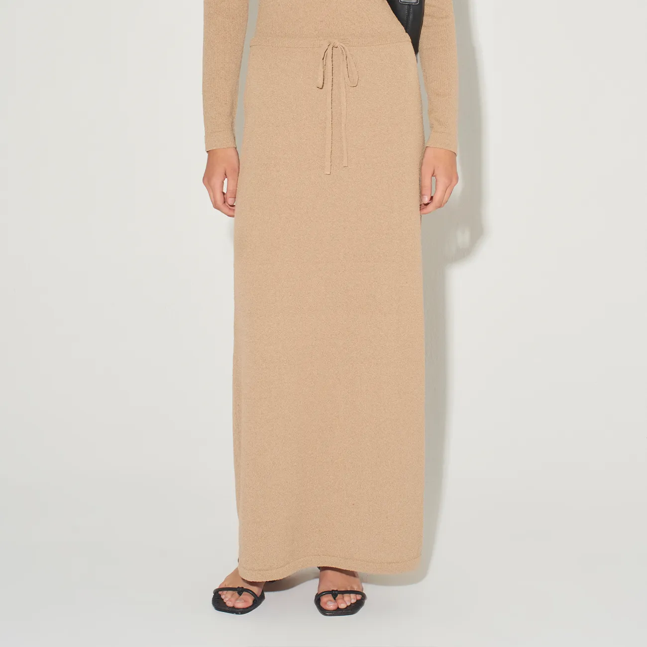 Wilson Knit Maxi Skirt - Fawn