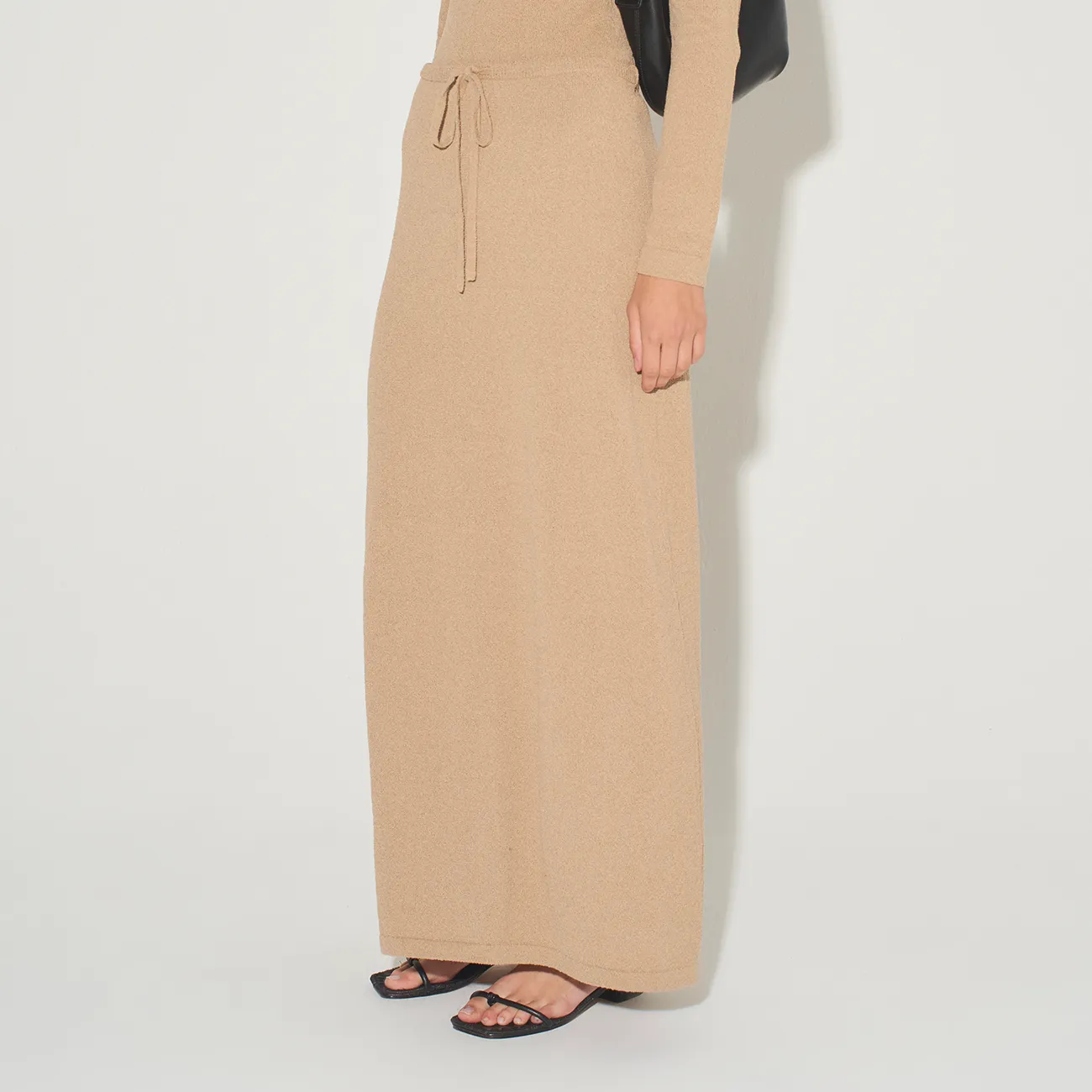 Wilson Knit Maxi Skirt - Fawn