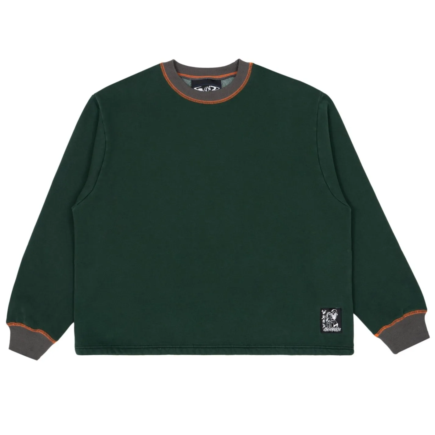 WKND Pigment Sweater Green