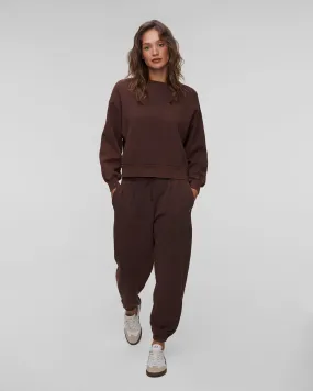 Women's brown sweatshirt Deha C12131-26123