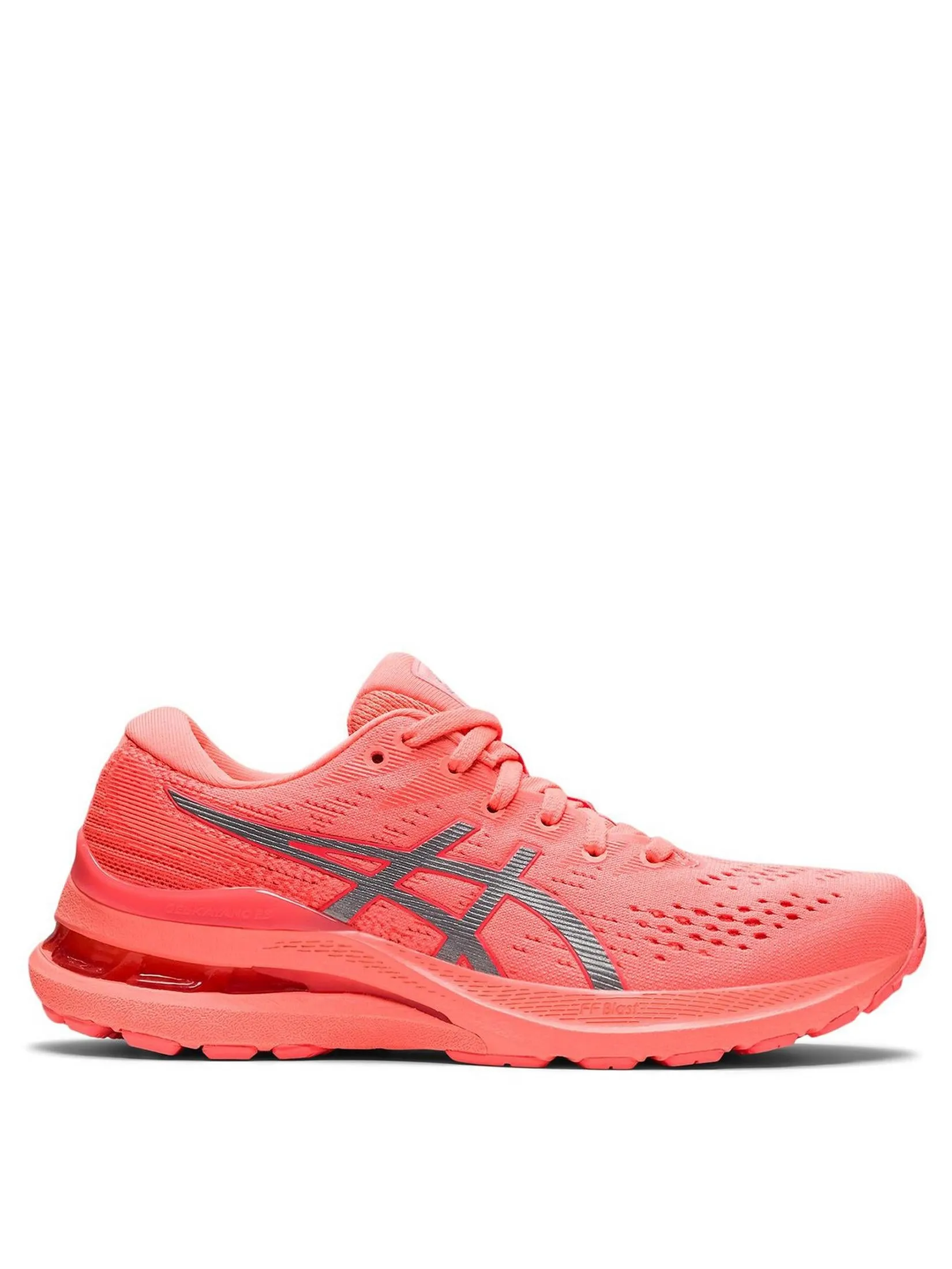 Womens Asics Gel Kayano Lite Trainers in Coral