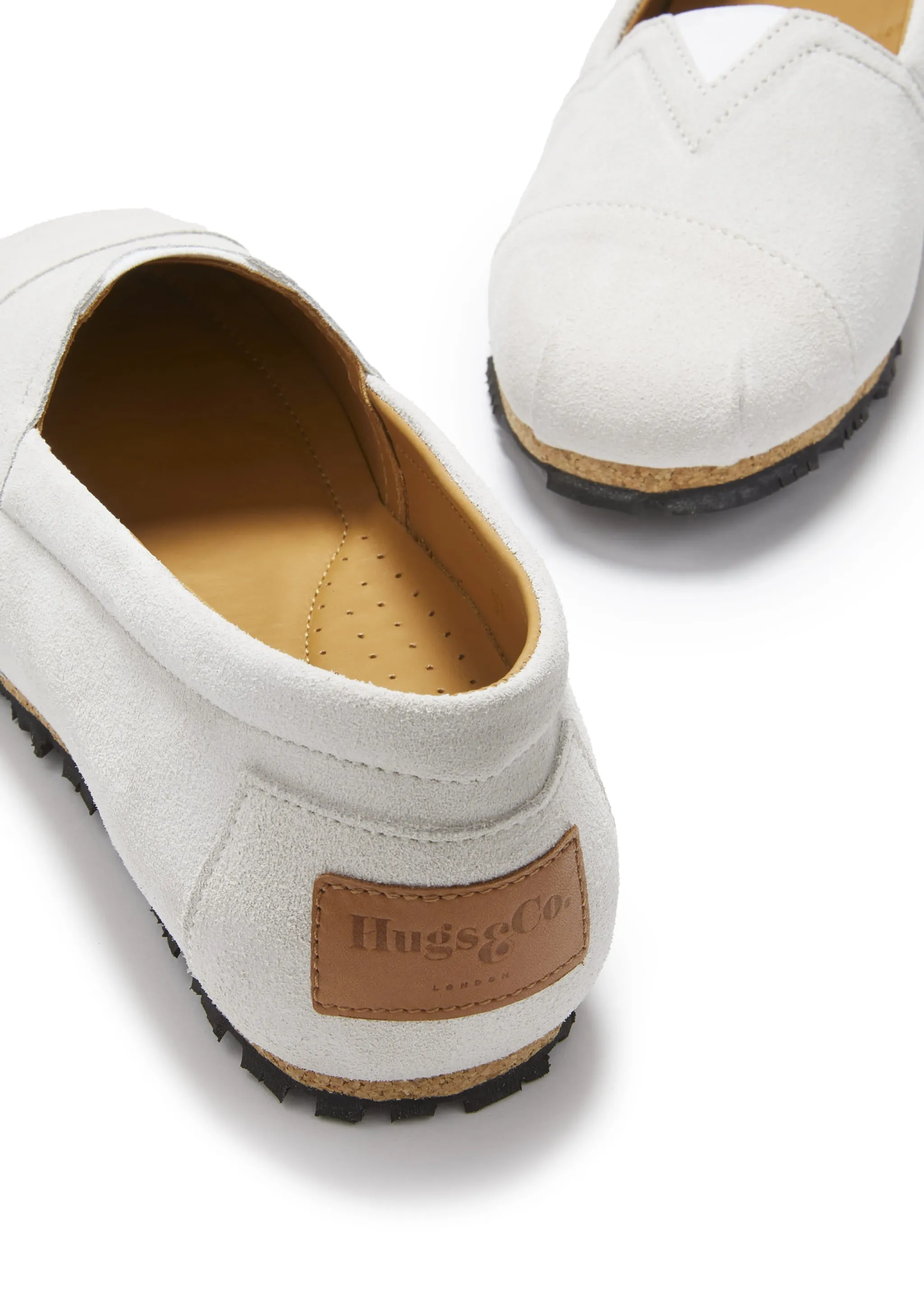 Women's Chukka Espadrilles, white suede