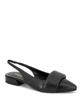 Womens Slingback Flats - Pointed Toe Slip On - Callen