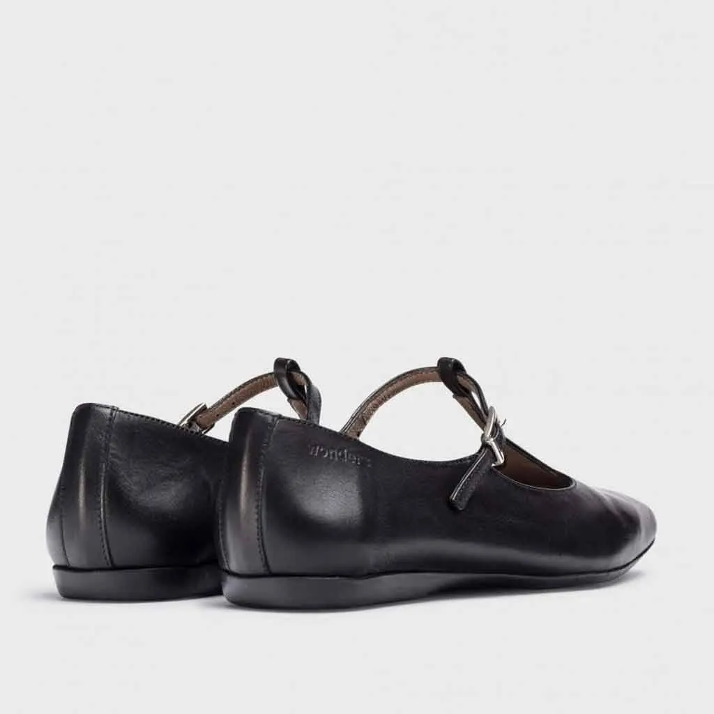 Wonders Gabriela Flat - Black