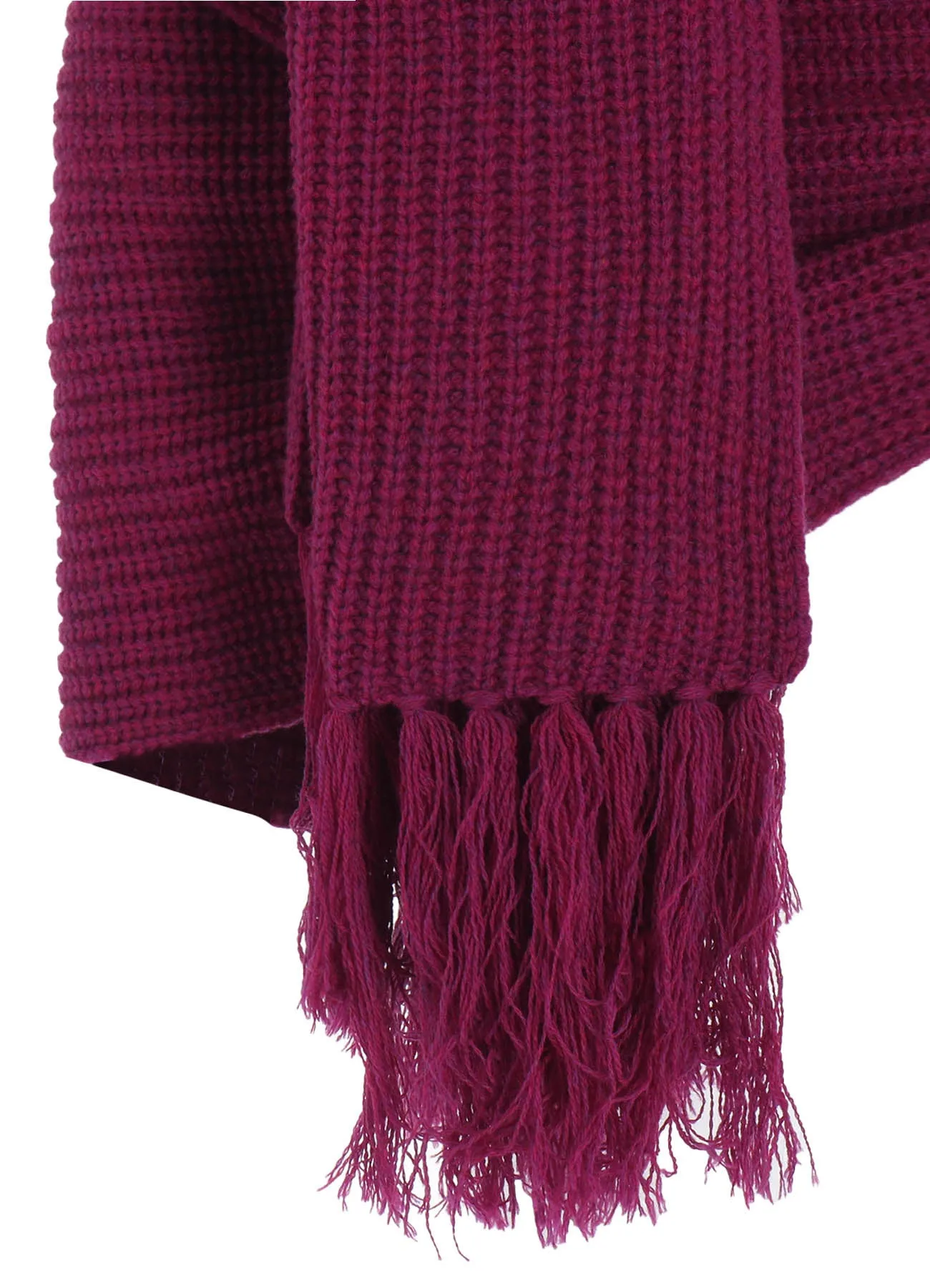 WOOL KNIT STOLE