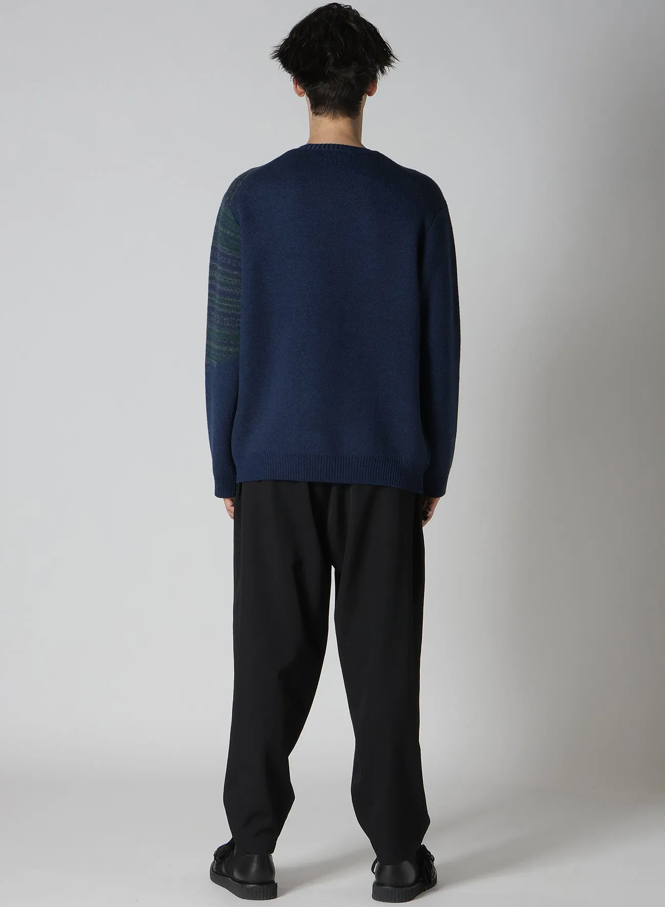 WORMHOLE ROUND NECK KNIT