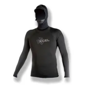 XCEL L/S Polypro shirt with 2mm Hood