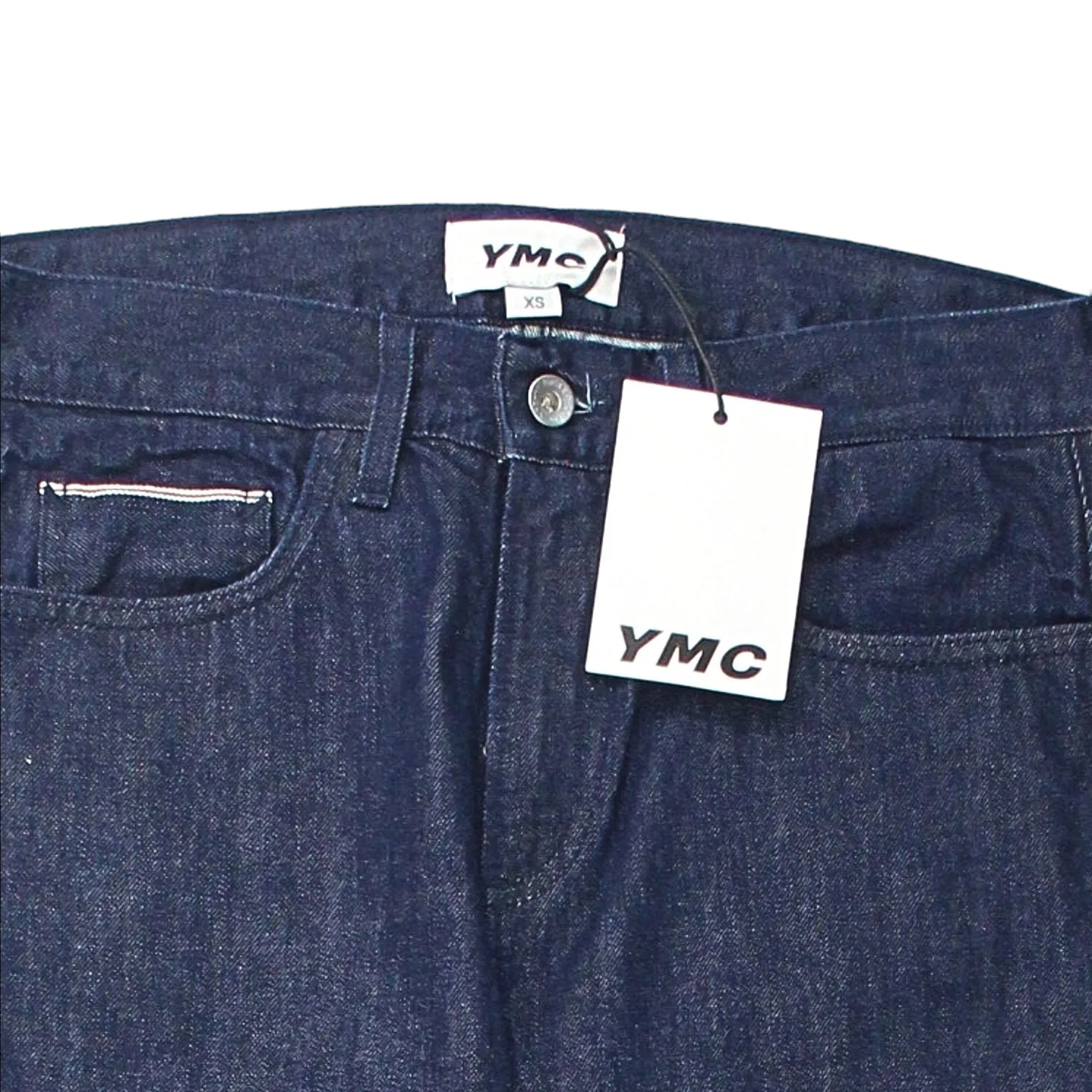 YMC Indigo Denim Tearaway Trousers